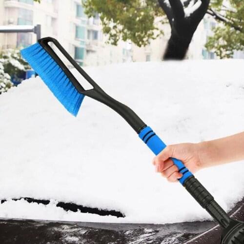 Winter Car Snow Removal Shovel Detachable Multifunctional Telescopic Car Ice scraper Windshield Icebreaker For Quick Cleaning