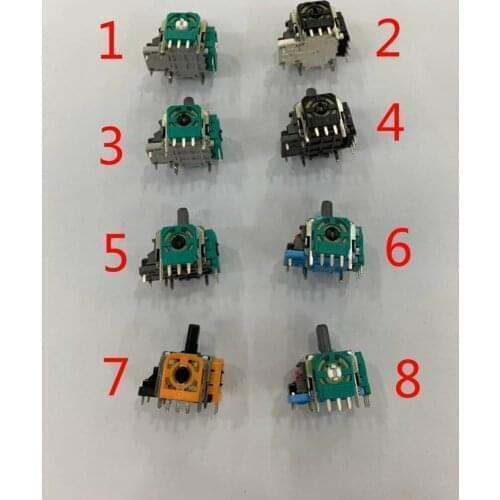 1500PCS/Lot For PlayStation 5 PS5 PS4 Slim Pro 3D Joystick Analog Stick Sensor Module Potentiometers For Xbox One Controller