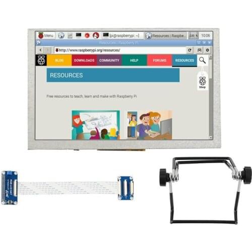 5inch IPS Display for Raspberry Pi 2B/3B/3B+/3A+/Zero/Zero W/Zero WH DPI interface Touch 800*480 hardware resolution