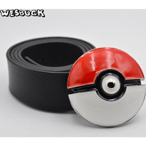 5 PCS MOQ WesBuck Brand Buckle Hail Hydra Metal Men Belt Buckle With PU Belt Accessories