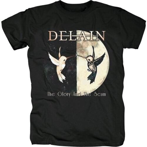 7 kinds Harajuku Delaint Rock Brand shirt 3D illustration heavy Metal Punk Streetwear Punk camiseta ropa Gothic skateboard tee