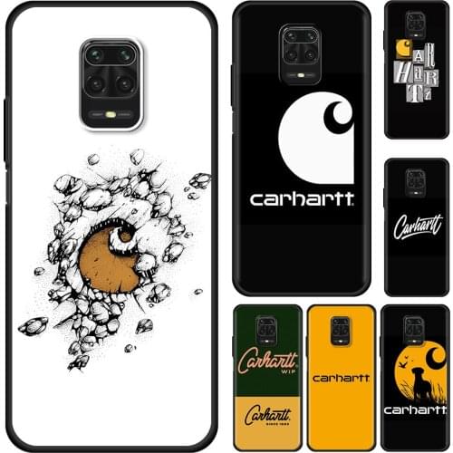 Famous brand carhartts Cell Phone Case for Xiaomi Redmi Note 9S 9 4G 8 10 Pro 7 8T 9C 9A 7A 8A K40 Mobile Phones Cover Coque