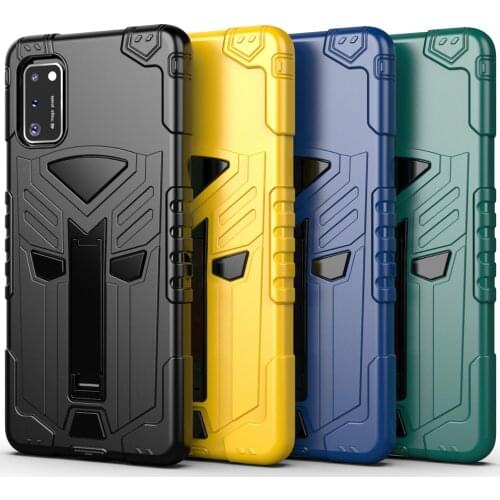 Folding Stand Armor Phone Case For Samsung Galaxy A10 A20 A30 A40 A50 A60 A70 A20E A41 A21 A11 A70E M10 M20 M30S M40S Cover