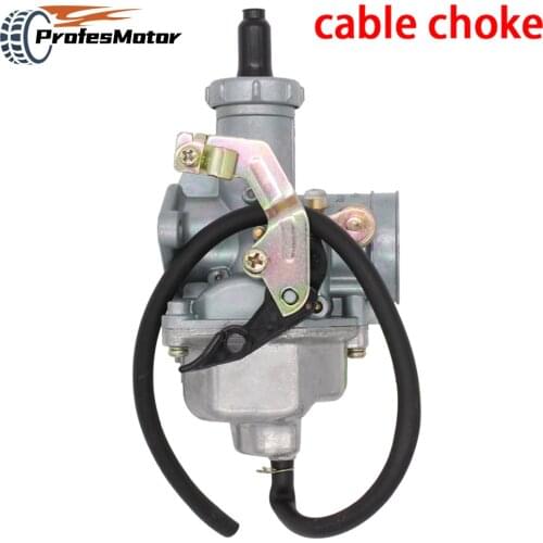 Motorcycle PZ27 Carburetor Carb Cable Choke 27mm for 4-stroke CG 125cc 150cc 200cc 250cc ATV Go Kart Dirt Bike