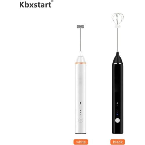 Kbxstart USB Rechargeable Portable Blender Mixer 3Gear 13000/min Personal Coffee Easy Blender Mini Liquidificador With Two Heads