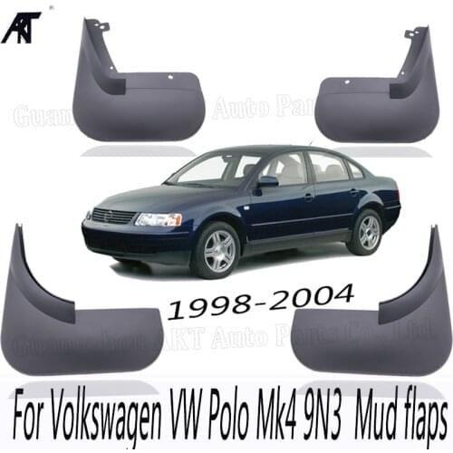 Set Mud Flaps For VW Passat B5 / B5.5 1998-2004 Mudflaps Splash Guards Front Rear Mud Flap Mudguards 2003 2002 2001 2000 1999