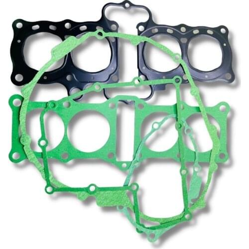 Yecnecty For Honda CB400 CB-1 CBR400 NC23 Motorcycle Full Gasket Kit Motorbike Complete Engine Cylinder Head Crankcase Pad