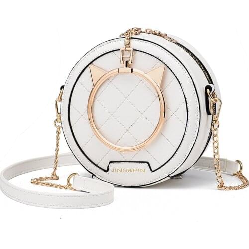 2020 new Korean version of all-match female bag small round bag fashion simple one shoulder messenger bag tide summer small bag