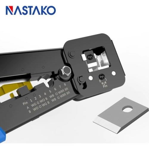 Ez rj45 cimping tools blades - ONLY 10pcs RJ45 blades, NOT Include Network Crimper