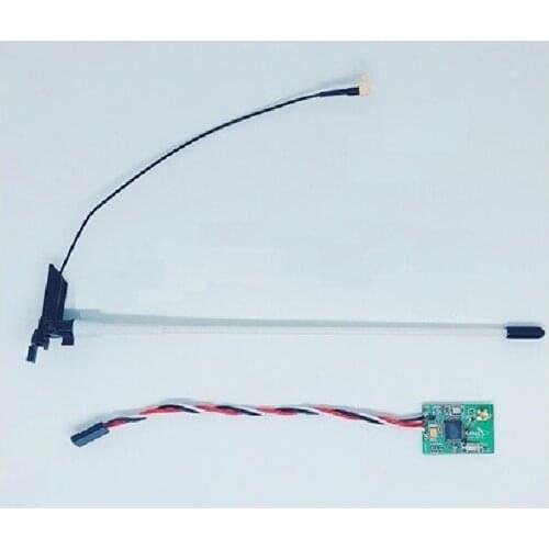 2020 New Arkbird 10Channel 433MHz UHF FHSS Mini Receiver with antenna for long range system Rc racing drone High quality only 4g