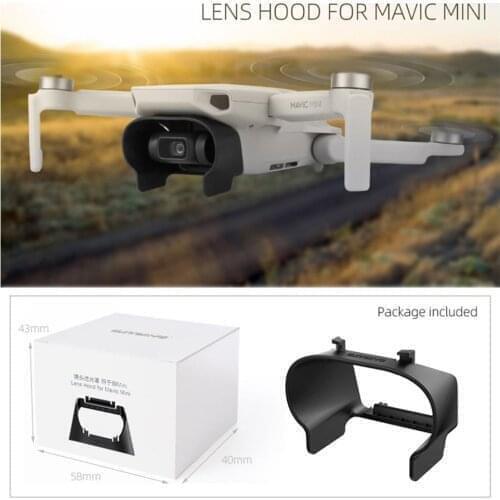 RC Drone Lens Hood for DJI Mavic Mini Anti-glare Gimbal Lens Cover Sunshade Protective Cover Remote Control Airplane Accessories