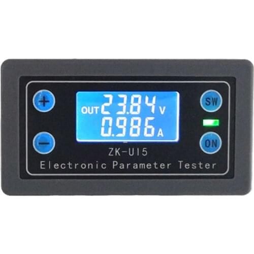 DC 5-38V Battery Capacity Tester Voltmeter Ammeter Electronic Load Battery Monitor Tester Electric Parameter Power Display U4LB