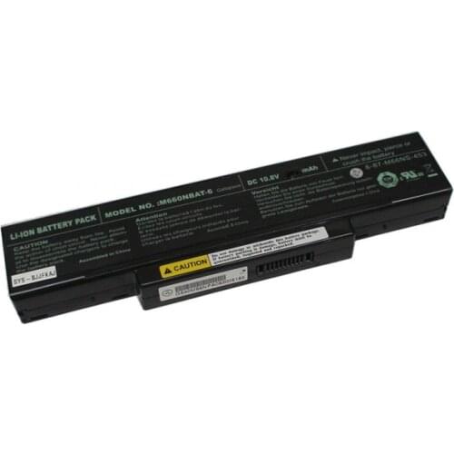 UGB genuine Replacement Clevo M660NBAT-6 M660BAT-6 M740BAT-6 6-87-M660S-4P4 laptop battery