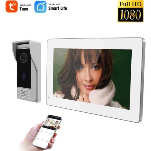 1080P Tuya Smart WiFi Doorbell,Camera Outdoor Wireless Video Intercom Smart Life Home Security Door Bell Chime,Work with Alexa