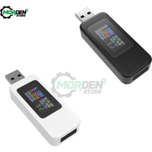 10 in 1 USB Tester DC Digital Voltmeter Amperimetro Voltage Meter Amp Volt Ammeter Detector Power Bank Charger Indicator