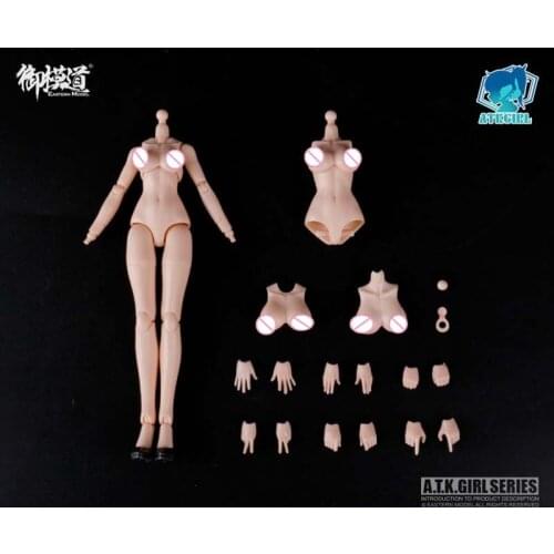 EM2021005 20CM Girl Action Figure Body with Exchangeable Chest item Pre-sale