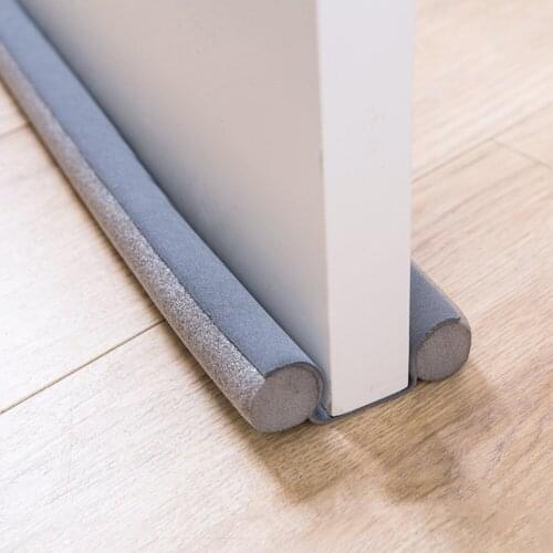 93CM Flexible Under Door Draft Guard Stopper Sound Proof Reduce Noise Door Bottom Sealing Weather Strip Under Door Draft Guard