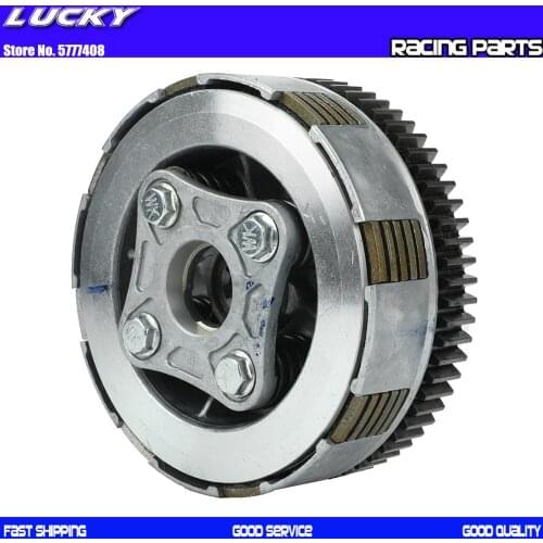 5 Disc 67 Teeth Complete Manual Clutch Assembly Kit For lifan 140cc 150cc Horizontal Engines Dirt Pit Bike Monkey Bike Parts