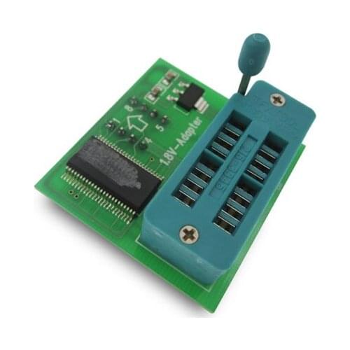 5pcs 1.8V adapter for motherboard 1.8V SPI Flash SOP8 DIP8 W25 MX25 use on programmers TL866CS TL866A EZP2010 EZP2013 CH341