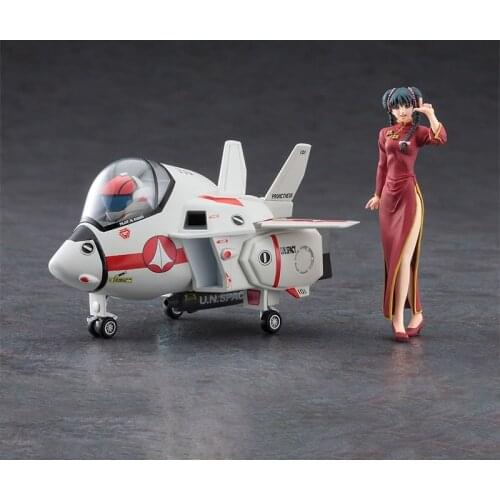 Hasegawa 1/24 Macross VF-1S Ichiki Lin Mingmei Cheongsam Egg Machine Assembly Model Toy