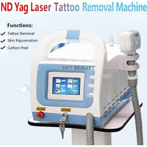 Powerful Remove Tattoo Q Switched Laser Machine 1064nm 532nm Carbon Peeling Skin Rejuvenation Pigment Tattoo Removal Beauty Salo