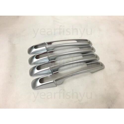 New 8pcs ABS Chrome Door Handle Cover Trim For Jaguar F-PACE 2016 2017 2018