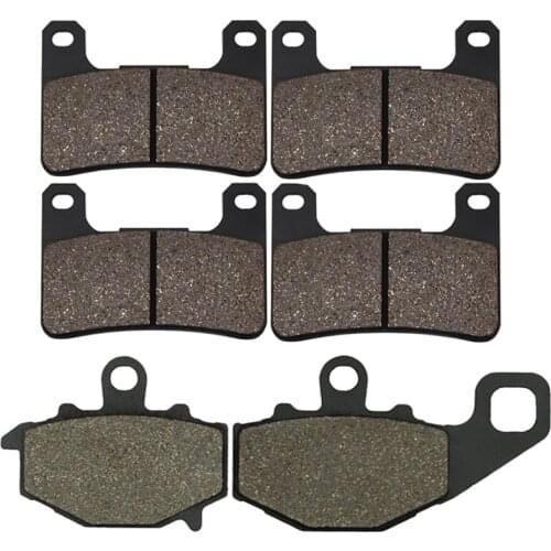 Motorcycle Front and Rear Brake Pads for Kawasaki Z1000(ZR 1000 D) ZX1000 Ninja 1000 ABS ZX1000G(Ninja 1000) ZX10R(ZX 1000 E/F)