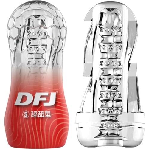 Transparent Super Soft Vaginal Tight Pussy Anal Sex Oral Sex Toys Sex Product for Men Penis Trainer Sex Machine Male Masturbator