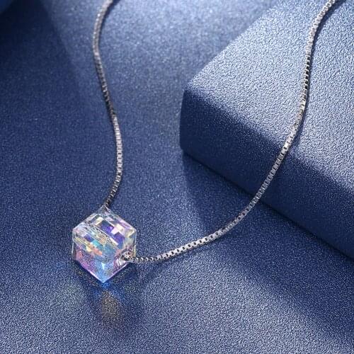 Sugar Necklace Colorful Cubic Zircon Stone Necklaces for Women Fashion jewelry Crystals Explosive Crystal Necklace Best Quality