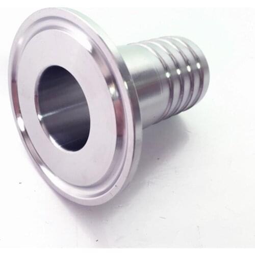 63mm Hose Barb x 2.5" Tri Clamp SUS 316L Stainless Steel Sanitary Tri-Clamp Hosetail Coupler Fitting Home Brew