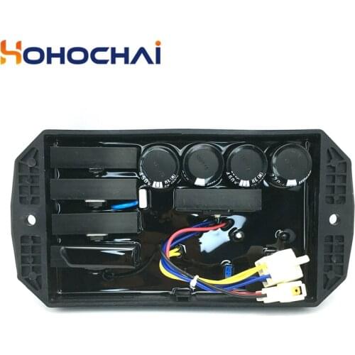 High Quality Universal 8kw/10kw/15kw Brushed Generator AVR Single/Three Phase 6/8 Wires Voltage Regulator Genset Parts