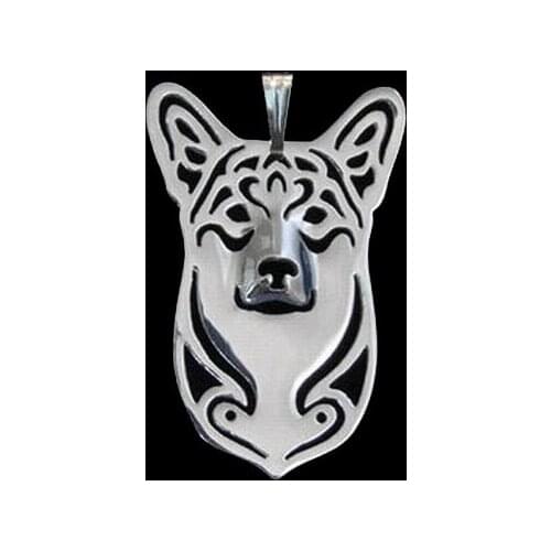 Jewelry Alloy Pet Dog Pendants Women Pembroke Welsh Corgi Pendants