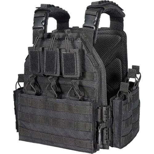 Safety Protection Vest Outdoor Tactical Military Vest Airsoft Vest for Men Ultra-Light Breathable Wear-resistant Training Vest