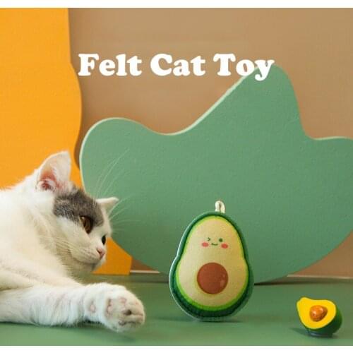 Cat Chew Felt Toy Catnip Toys Indoor Boredom Relief Supplies Dental Health Cat Toys Interactive Cat Toys for Indoor Cats Kitten