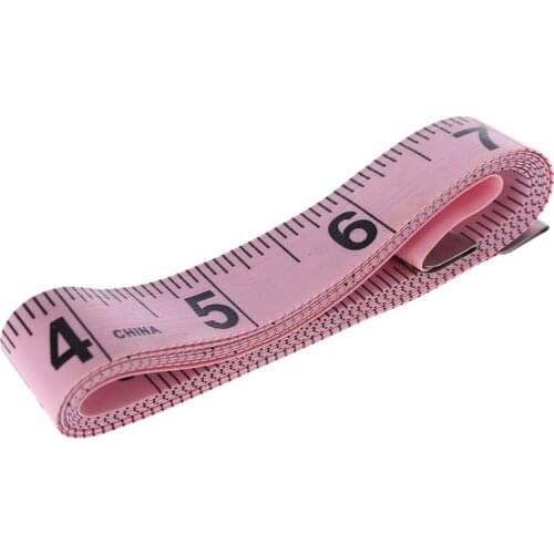 150cm 60" Vinyl Tape Measure Tailor tool cm/inch Clothes Measure Measurement Ruler Chest Hips Waist Size Standard Tape