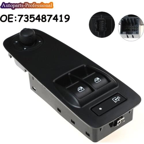735487419 For PEUGEOT BOXER CITROEN RELAY FIAT DUCATO NEW ELECTRIC WINDOW SWITCH 735487419 High Quality