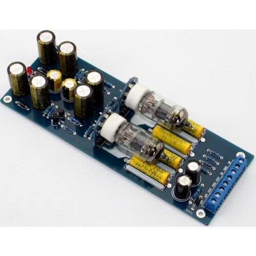AC12V ( 15W ) 6J1 Vacuum Tube Preamp HiFi Pre-amplifier board With LED