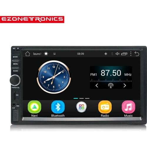 18New 2 Din Android Car Radio Stereo 7"1024*600 Universal Car Player GPS Navigation Wifi Bluetooth USB Radio Audio Player No DVD