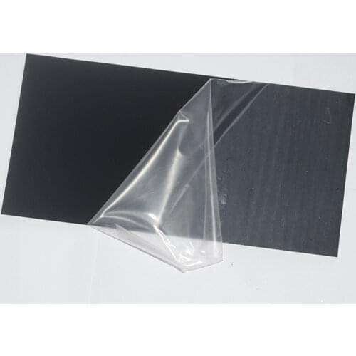 4pcs 0.8mm black opaque acrylic sheet/model material/plastic sheet/plexiglass plate/DIY toy accessories technology model parts