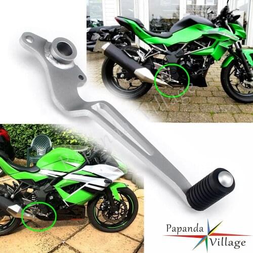 For Kawasaki EX250R Ninja 250R 2008-2018 Motorcycle Rear Brake Lever Foot Pedal for Ninja 300 Z250 2013-2018 Z300 2015-2018 2017