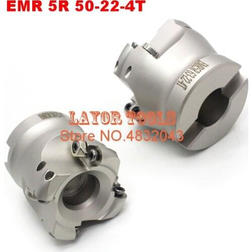 EMR 5R 50-22-4T face mill milling cutter cnc milling tools for round inserts type R5 RPMW1003