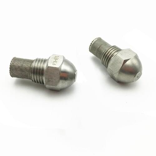 1/4 inch Mist fog nozzle High lower Pressure 0.2 -1.8mm orifice diaFuel oil Ethanol nozzle Net filter jetting water humidify FN