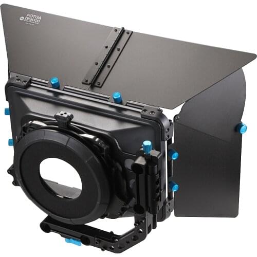 FOTGA DP3000 Pro DSLR matte box sunshade w/ donuts filter holders f 15mm rod rig