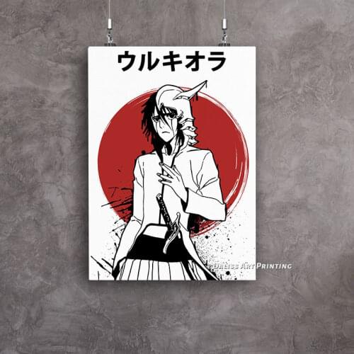 Canvas Anime Ulquiorra Schiffer Bleach Pictures Home Decoration Paintings Poster HD Prints Wall Art Modular Living Room Framed