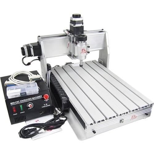 Mini CNC lathe 3040 T-DJ cnc milling machine wood PCB aluminum carving