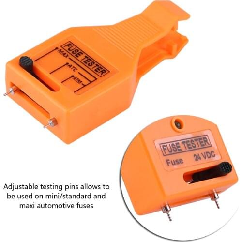 Multi-functional Automotive Blade Fuse Checker Tester Fuse Puller Removal Tool Auto Fuse Tester Car Accessories Brand New