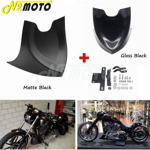Motorcycle Front Bottom Spoiler Mudguard Air Dam Chin Fairing for Harley XL Sportster 883 1200 Dyna Softail V-ROD Touring