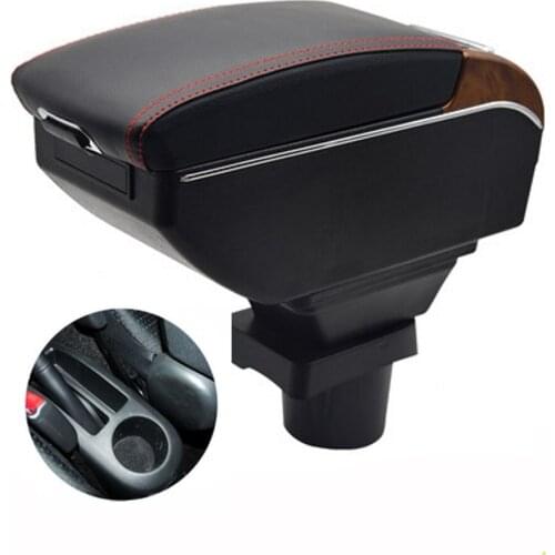 For Toyota Yaris Armrest box Retrofit parts Car special Armrest Center Storage box car accessories Interior special with USB