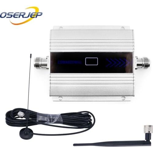 Full set 850MHz Repeater 3g GSM CDMA Booster 850 Mobile/Cell Phone Signal Repetidor Amplifier with indoor outdoor antenna