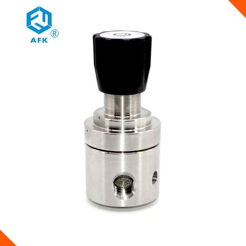 High pressure gas pressure reducer Stainless steel 316L 3/4" NPT Female Diaphragm co2 pressure regulator no gauge